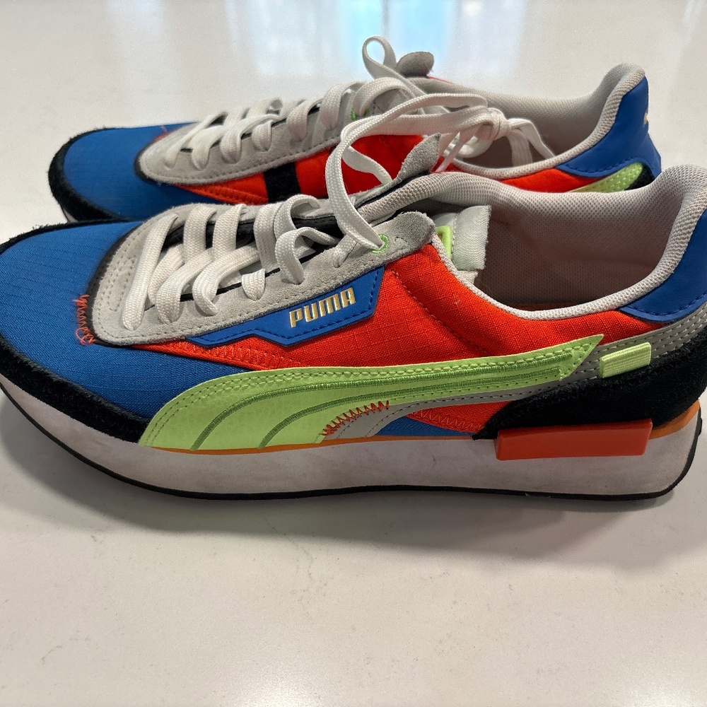 Puma Future Rider Displaced Athletic Sneaker Size Men's 10.5